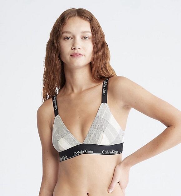 Calvin Klein Other - Minimalist Clean Girl Model Off Duty Effortless Calvin Klein Bralette Small